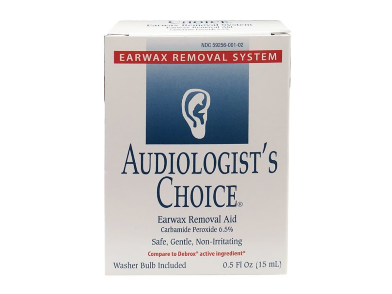 Audiologist's Choice Earwax Removal System, 0.5 fl oz/15 mL
