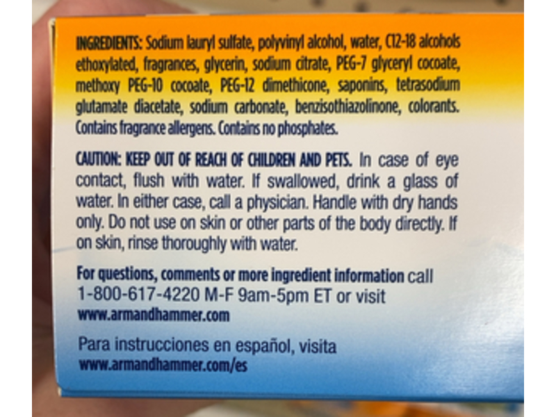 Arm & Hammer Power Sheets Laundry Detergent, Fresh Linen, 100 Loads, 50 Count