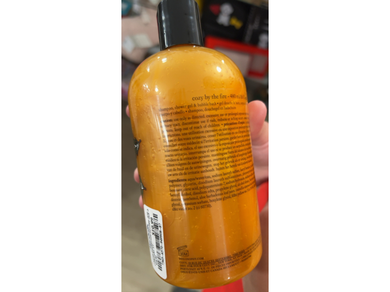 Philosophy Shampoo, Cozy By The Fire, 16 fl oz/480 mL