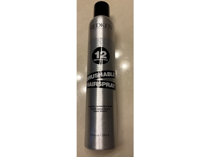 Redken Brushable Hairspray, 12 Medium Hold, 10.4 oz/295 g