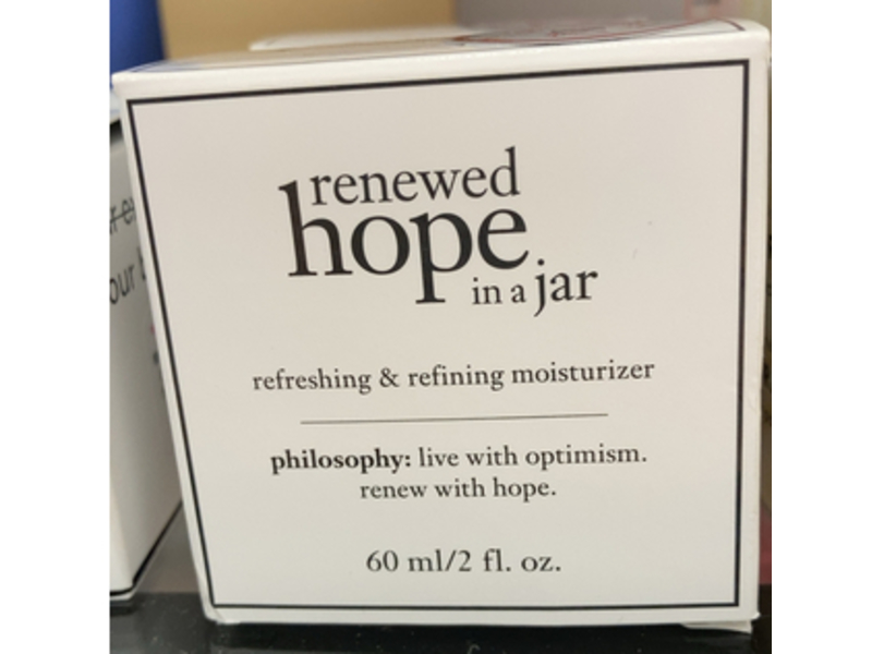 Philosophy Renewed Hope In A Jar Refreshing & Refining Moisturizer, 2 fl oz/60 mL