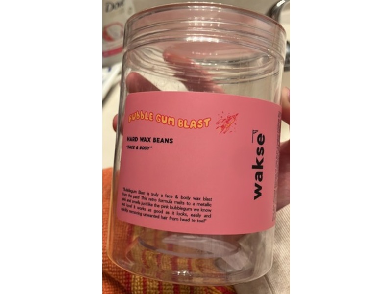 Wakse Hard Wax Beans, Bubblegum Blast, 12.5 fl oz/360 g