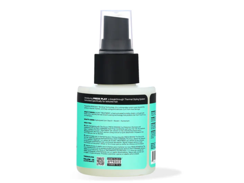 The Doux Silent Treatment 30-Day Thermal Protection Spray, 2 fl oz/59 mL