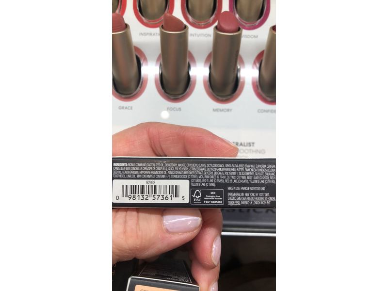 bareMinerals Mineralist Hydra-Smoothing Lipstick - Inspiration 0.12oz (3.6g)