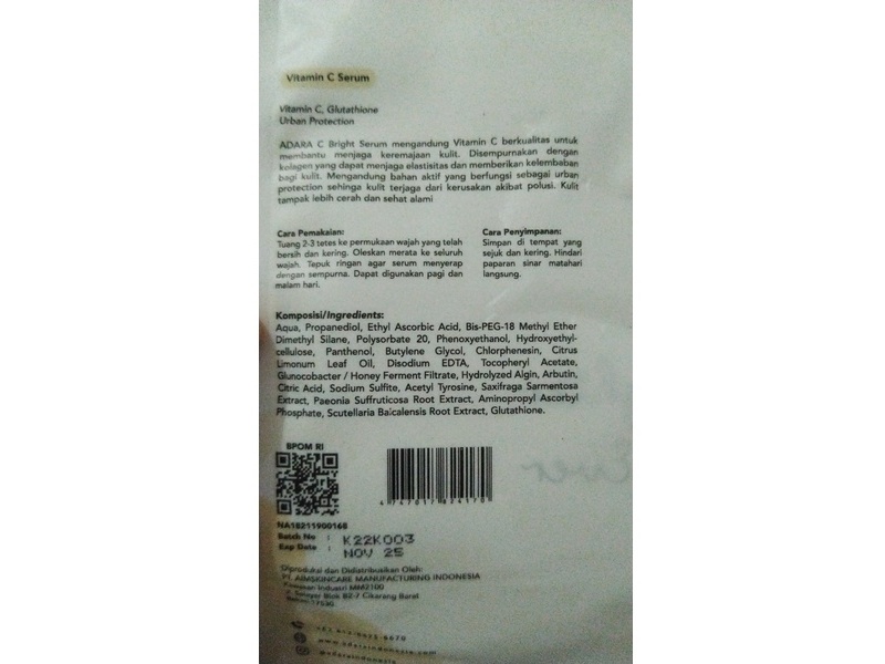 Aim Skincare Vitamin C Bright Serum, 10 mL