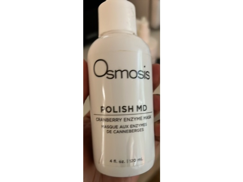 Osmosis Polish Md Cranberry Enzyme Mask, 4 fl oz/120 mL