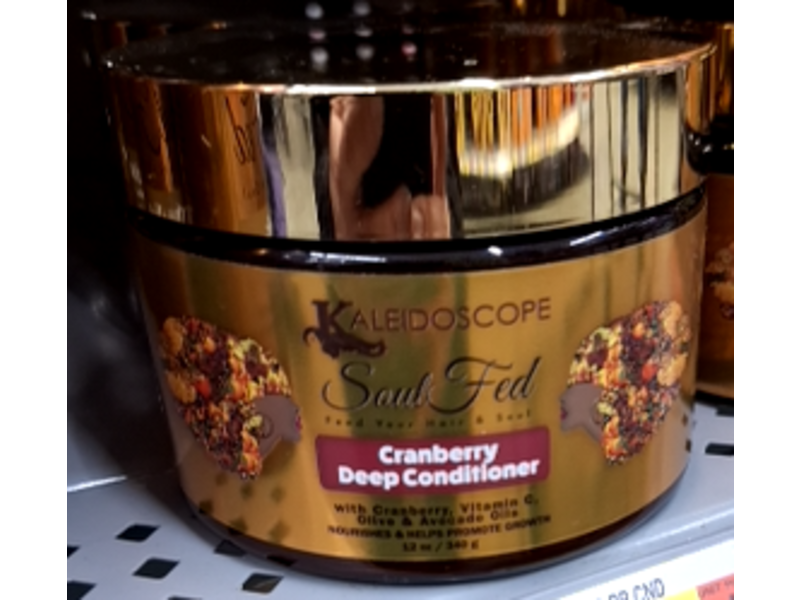 Kaleidoscope Soul Fed Deep Conditioner, Cranberry, 12 oz/340 g