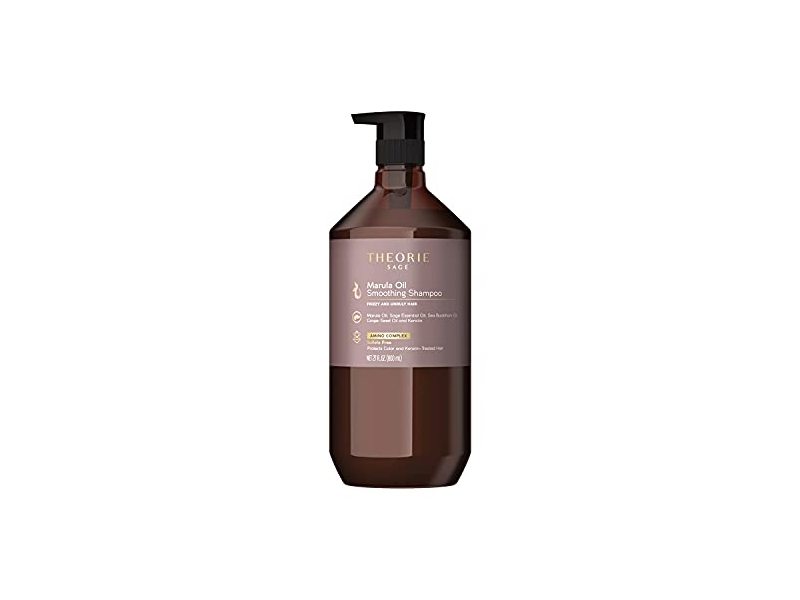 Theorie Sage Smoothing Shampoo, Marula Oil, 27 fl oz/800 mL