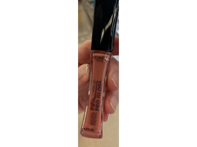 L’Oreal Paris Infallible Pro Gloss, Nude Petal, 0.21 fl oz/6.3 mL