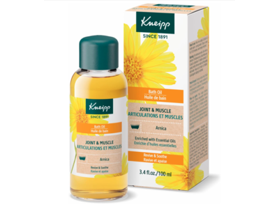 Kneipp Joint & Muscle Bath Oil, 3.4 fl oz/100 mL