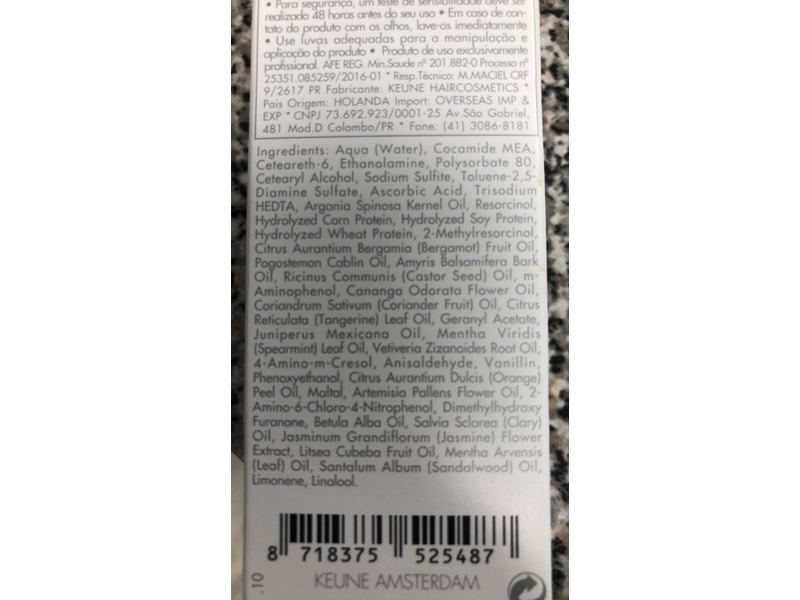 Keune So Pure Natural Balance Color, Jasmine & Sandalwood, 9 Very Light Blonde, 60 mL