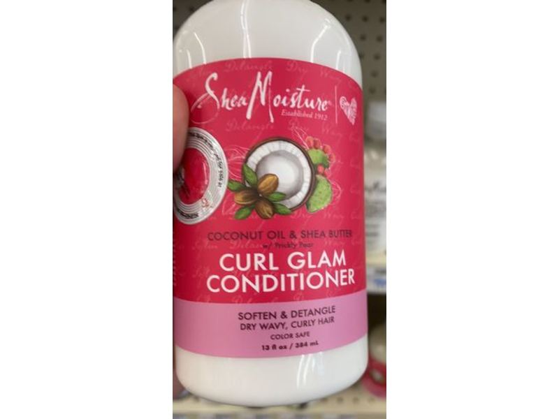 Shea Moisture Curl Glam Conditioner, Coconut Oil & Shea Butter, 13 fl oz / 384 mL