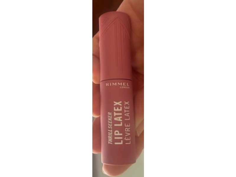 Rimmel London Thrill Seeker Lip Latex, 300 Main Character, 0.2 fl oz/6 mL