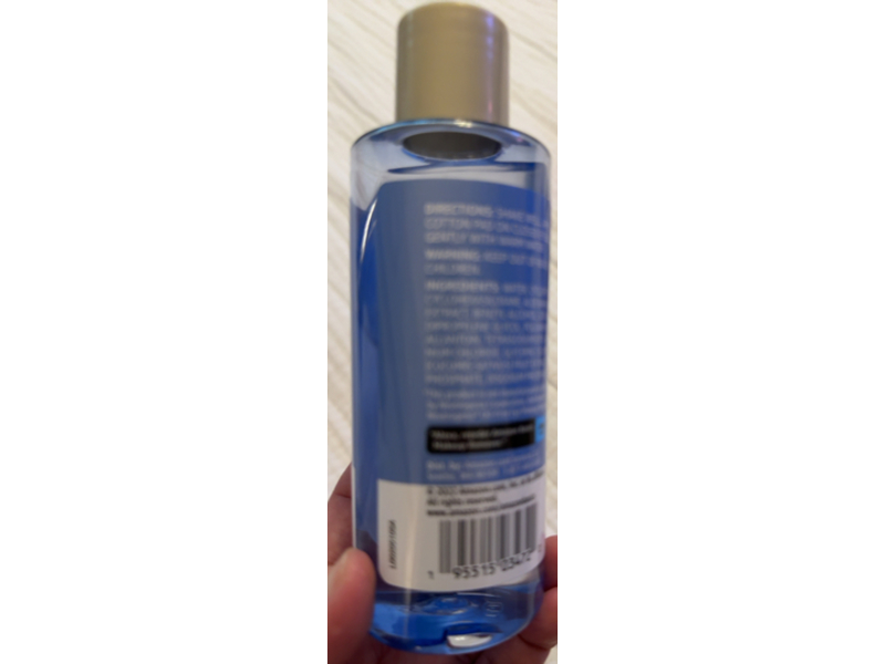 Amazon Basics Eye Makeup Remover, 5.5 fl oz/162 mL