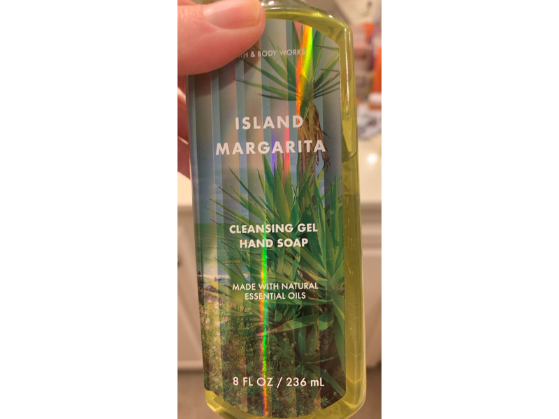 Bath & Body Works Cleansing Gel Hand Soap, Island Margarita, 8 fl oz / 236 mL
