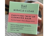Rael Miracle Clear Purifying Twist Up Cleansing Balm, Heartleaf Extract + Cherry Blossom Extract, 1.69 fl oz/50 mL - Image 3