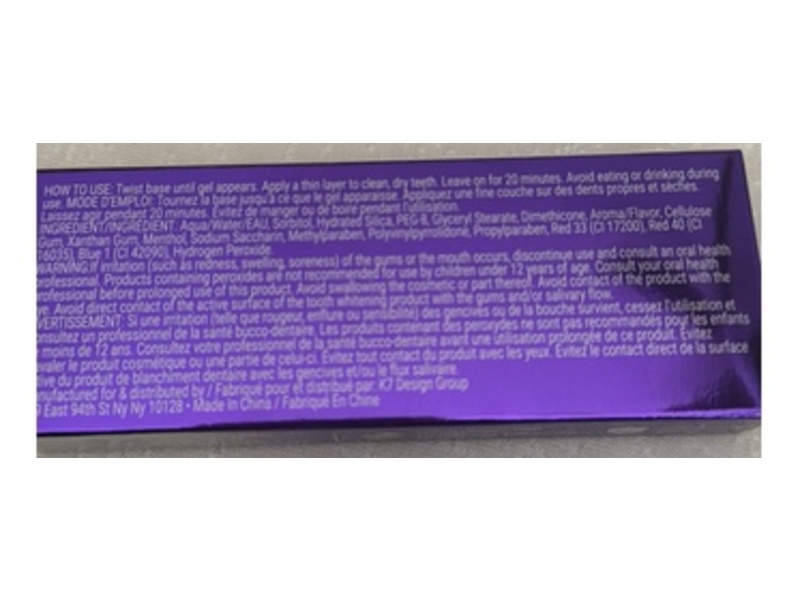 Pearly White V34 Color Corrector Whitening Gel Pen, 0.16 fl oz/5 mL
