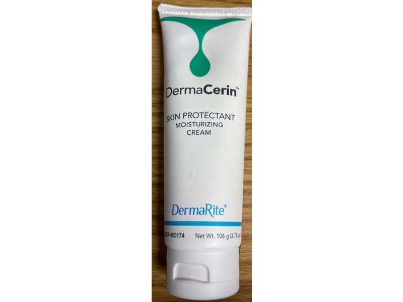 DermaRite DermaCerin Skin Protectant Mositurizing Cream, 3.75 oz/106 g