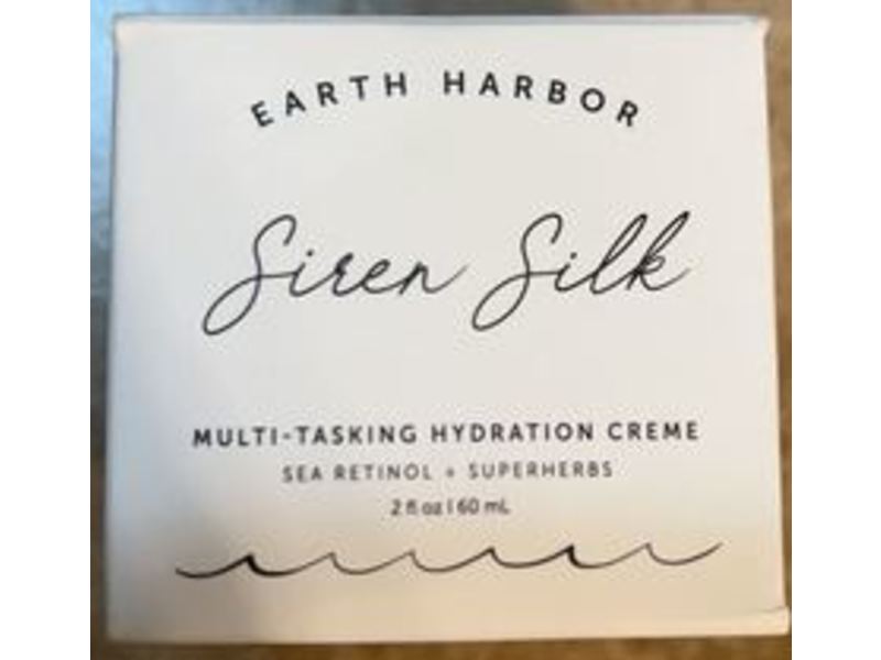 Earth Harbor Siren Silk Multi-Tasking Hydration Creme, Sea Retinol + Superherbs, 2 oz/60 mL