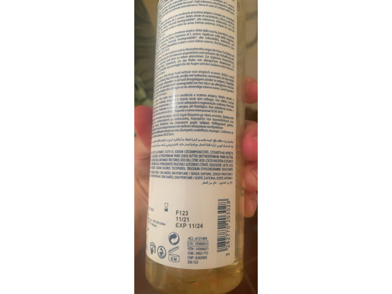 Ducray Dexyane Protective Cleansing Oil, 13.5 fl oz/400mL