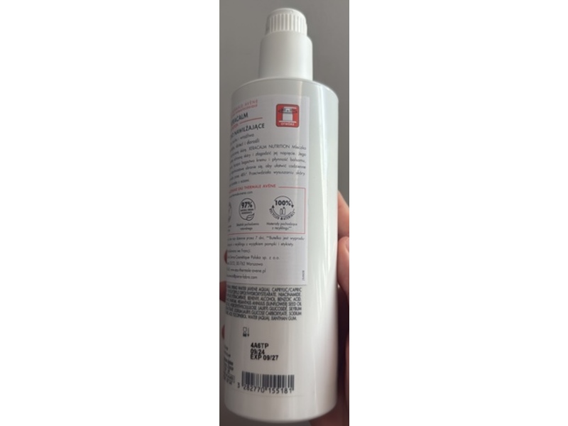 Avene Xeracalm Nutrition Moisturising Lotion, 13.5 fl oz/400 mL