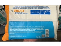 Aquation Baby Soothe Extra Large Baby Wipes, +Vitamin E, 50 Count, Pack Of 6 - thumbnail 3