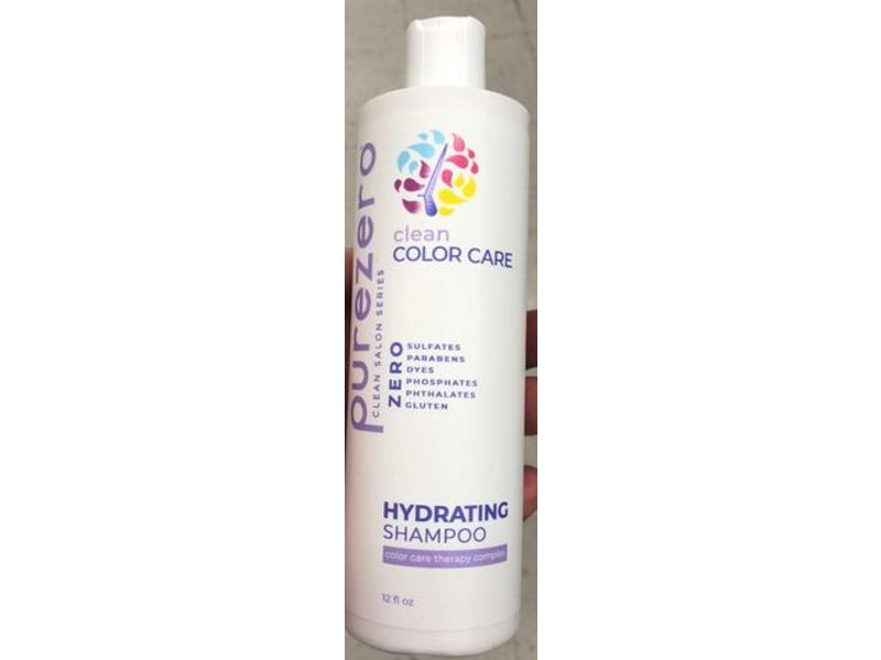 Purezero Clean Color Care Shampoo, Hydrating, 12 fl oz