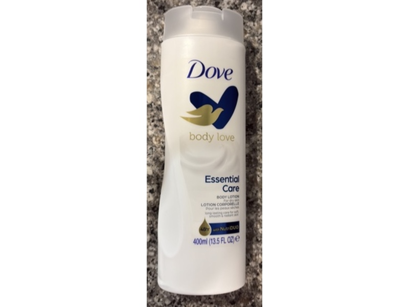 Dove Body Love Essential Care Body Lotion, 13.5 fl oz/400 mL