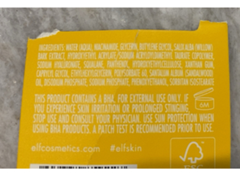 e.l.f. Superrefine 10% Niacinamide Serum, 1.0 fl oz/30 mL