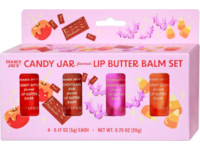 Trader Joe's Lip Butter Balm Set, Candy Jar Flavored, 0.17 oz/5 g - thumbnail 1
