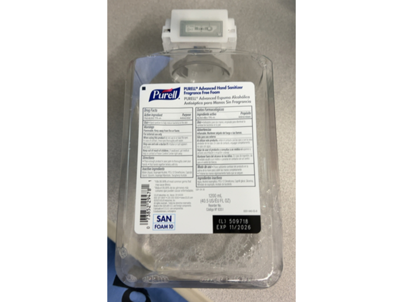 Purell Hand Sanitizer, 40.5 fl oz/1200 mL