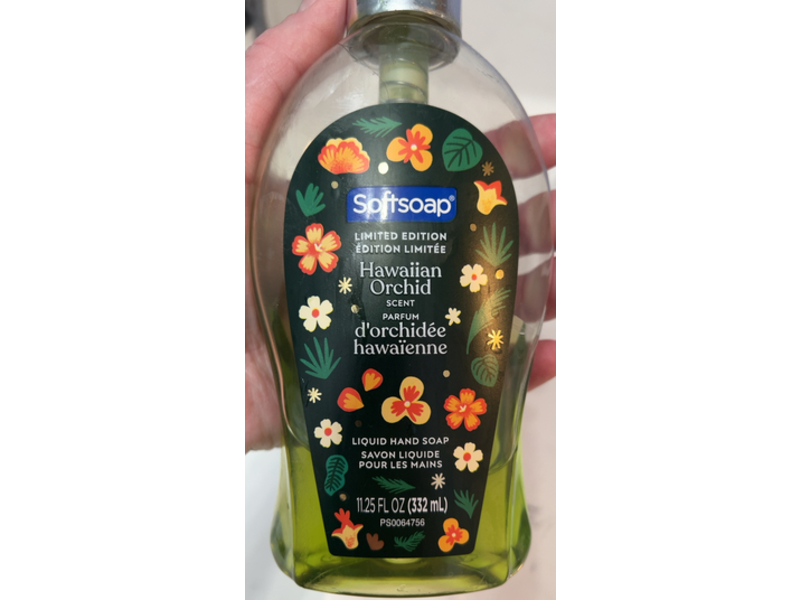 Softsoap Liquid Hand Soap, Hawaiian Orchid, 11.25 fl oz/332mL