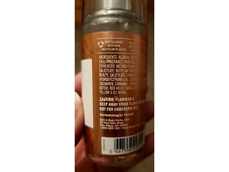 Bath & Body Works Pure Wonder Fine Fragrance Mist, 2.5 fl oz/75 mL