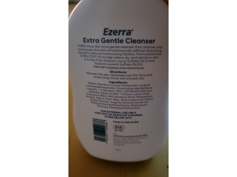 Ezerra Extra Gentle Cleanser, 150 mL