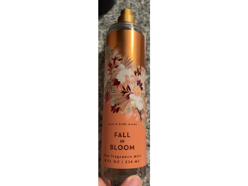 Bath & Body Works Fine Fragrance Mist, Fall In Bloom, 8 fl oz/236 mL, Pack Of 2