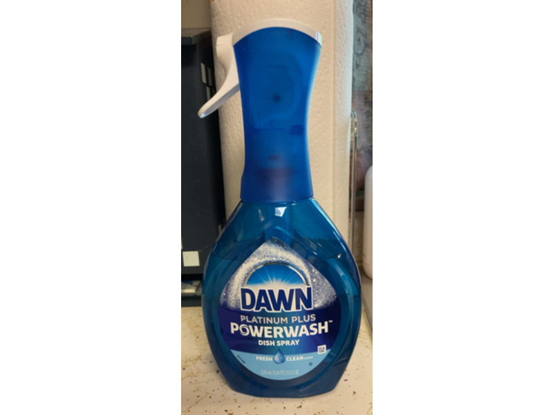 Dawn Platinum Plus Powerwash Dish Spray, Fresh Clean, 21.5 fl oz/635 mL