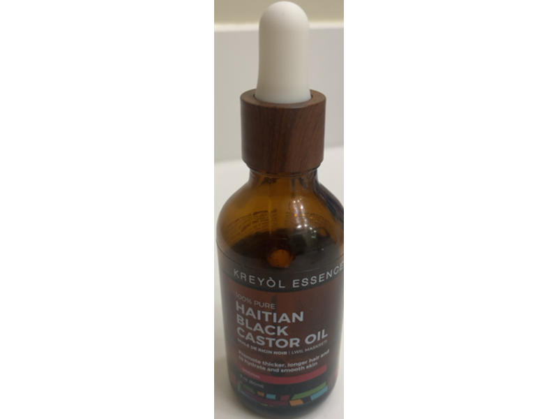 Kreyol Essence Haitian Black Castor Oil, Original, 2 oz/59 mL