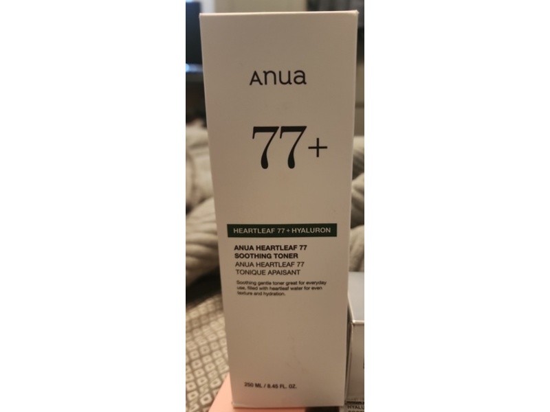 Anua Heartleaf 77 Soothing Toner, Heart Leaf 77+ Hyaluron, 8.45 fl oz/250 mL