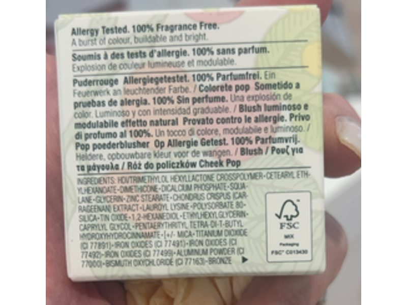 Clinique Cheek Pop Blush, 05 Nude Pop, 0.12 oz/3.5 g