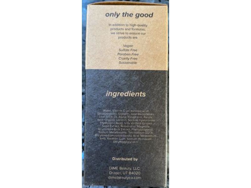 Dime Hyper Glow, Antioxidant + Brighten, 1 oz/30 mL