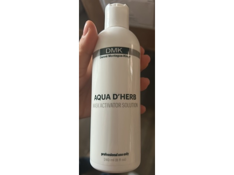 DMK Aqua D'Herb Mask Activator Solution, 8 fl oz/240 mL