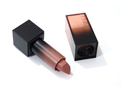 Huda Beauty Power Bullet Cream Glow Hydrating Lipstick, Sweet Nudes Amore, 0.1 oz/3 g