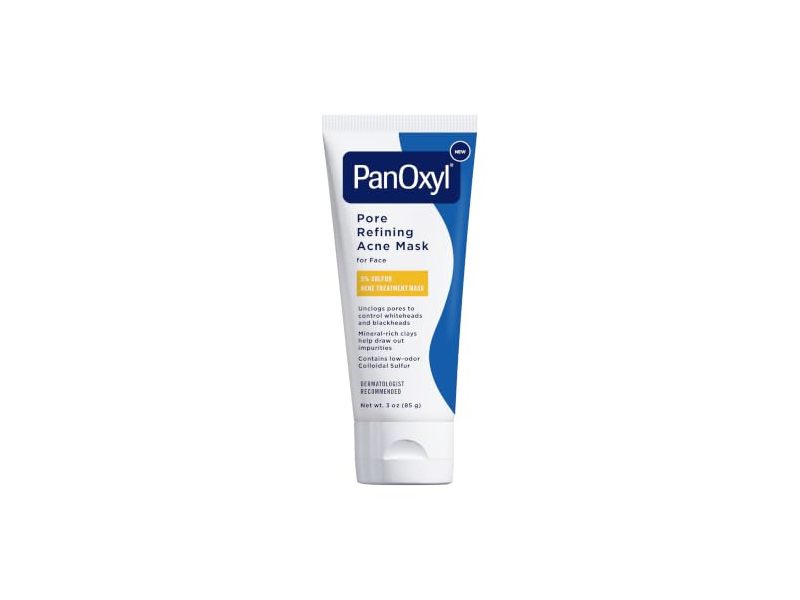 PanOxyl Pore Refining Acne Mask, 5% Colloidal Sulfur, 3 oz/85 g
