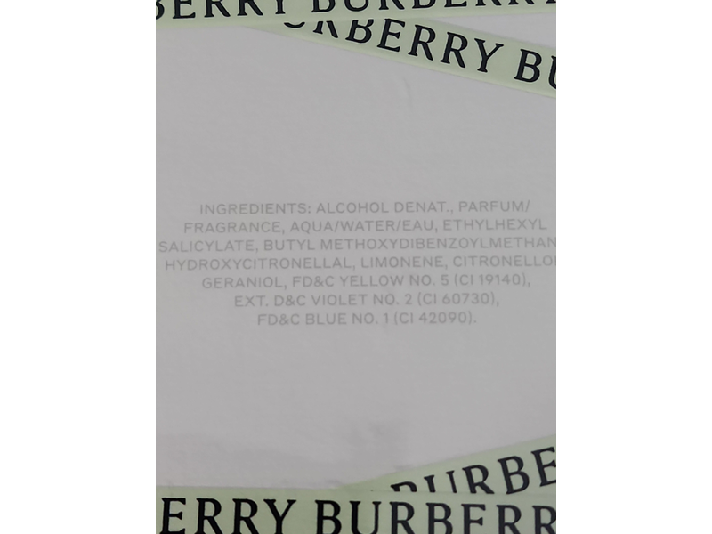 Burberry Her Eau De Toilette Spray, 3.3 fl oz/100 mL