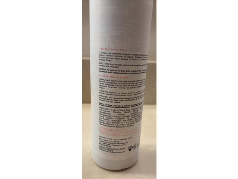 Nak Hair Hydrate Conditioner, 12.68 fl oz/375 mL