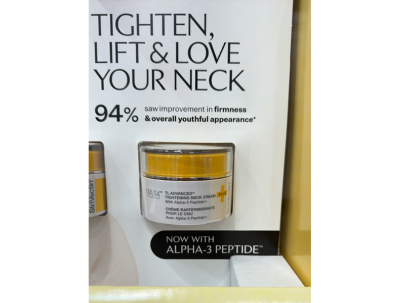 StriVectin TL Plus Advanced Tightening Neck Cream, Alpha - 3 Peptide, 1 fl oz/30 mL