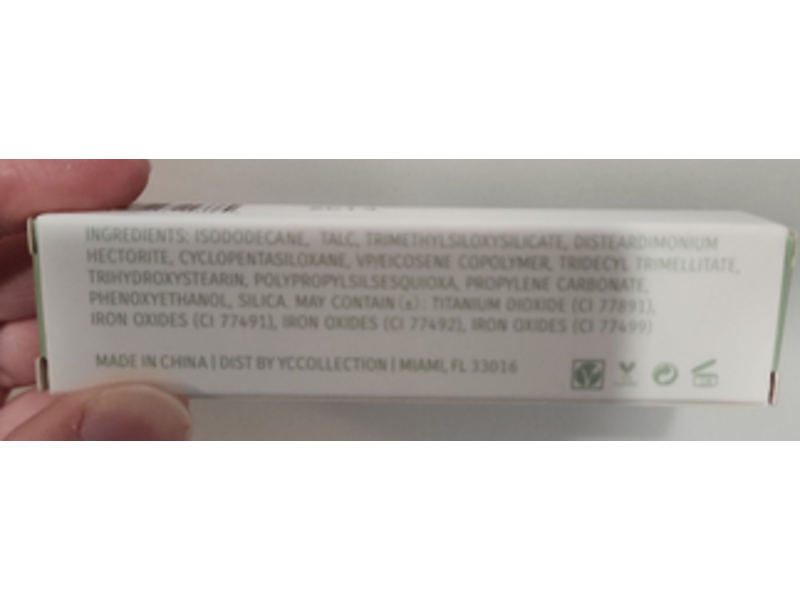 YC Collection Bold + Matte Eyeshadow Primer, 0.27 fl oz/8 mL