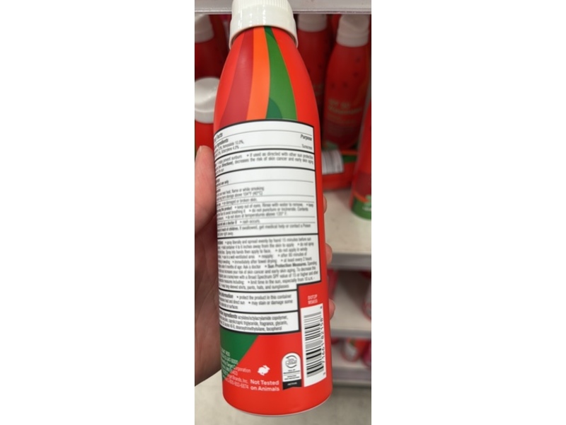 Up & Up Sunscreen Spray, SPF 50 Watermelon, 5.5 oz/150 g