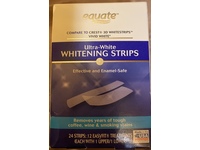 Equate Ultra-White Teeth Whitening Strips, Count 24 - Image 3