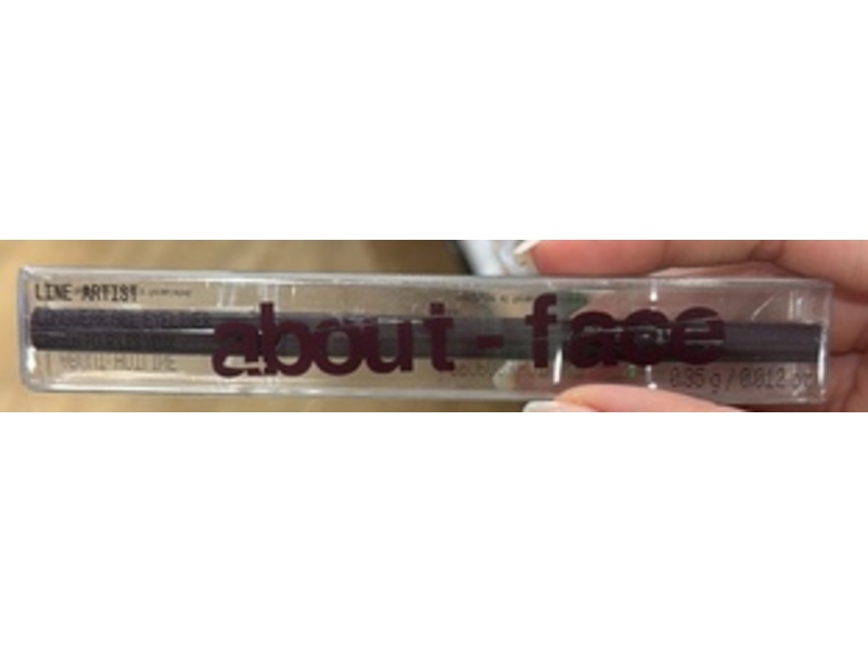 About-Face Line Artist Longwear Gel Eyeliner, Devil's Diary, 0.012 oz/0.35 g